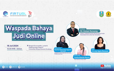 Firtual "Waspada Bahaya Judi Online"