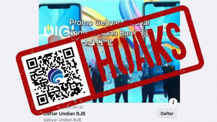 [HOAKS] Bank BJB Buka Pendaftaran Program Undian Memperingati HUT ke-79 RI